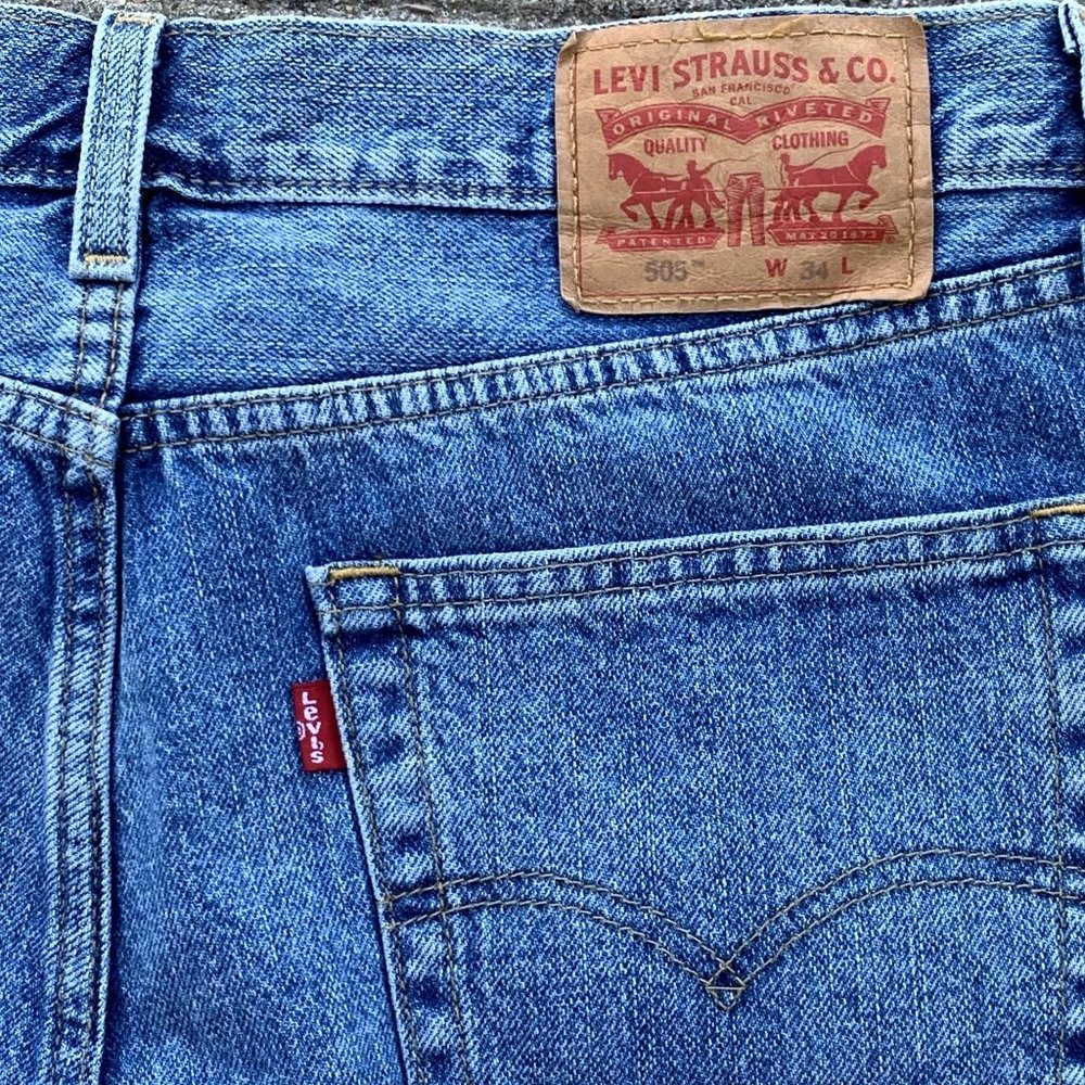 Levi 505 Denim Shorts